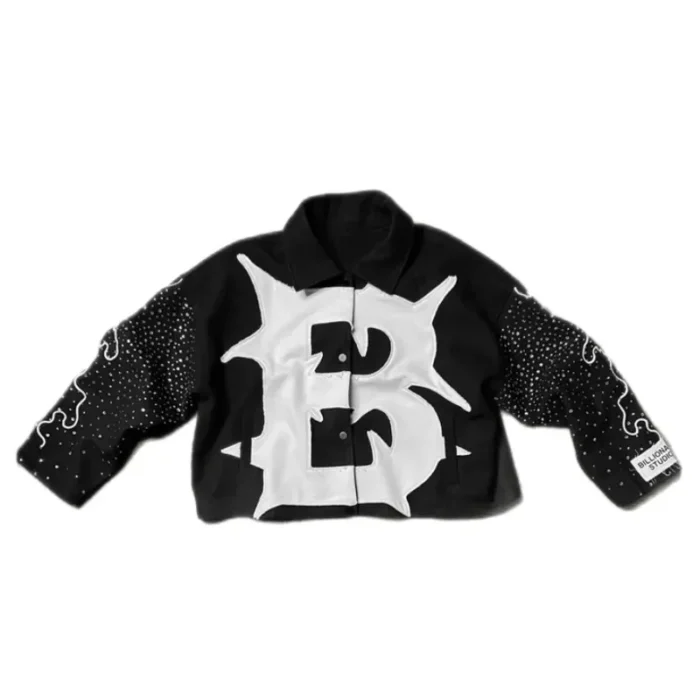 Billionaire Studios BLUTO Letterman Jacket View