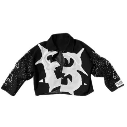 Black Billionaire Studios BLUTO Letterman Jacket