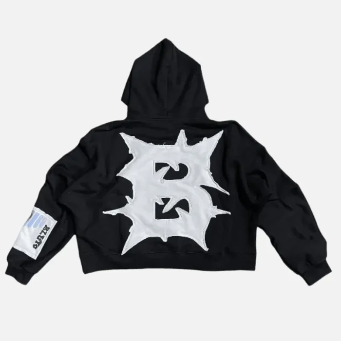 Black Billionaire Studios Bloo Gradient Scale Hoodie Back