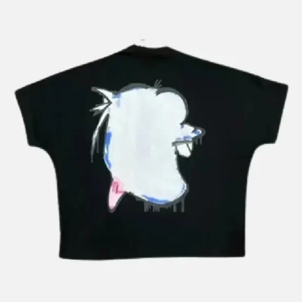 Black Billionaire Studios Blue Dog Logo Tee Back