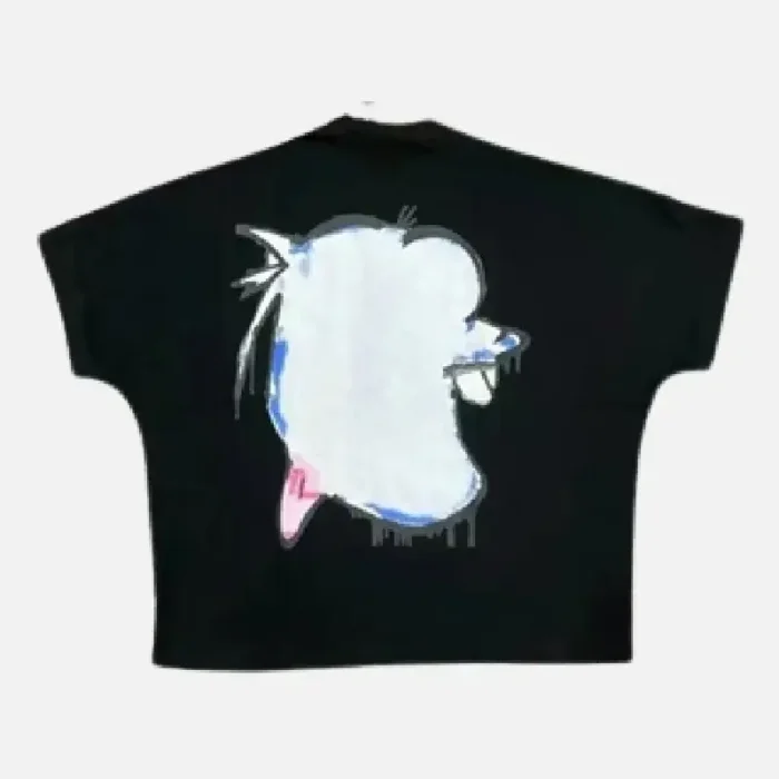 Black Billionaire Studios Blue Dog Logo Tee Back