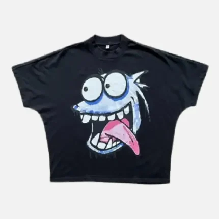 Black Billionaire Studios Blue Dog Logo Tee