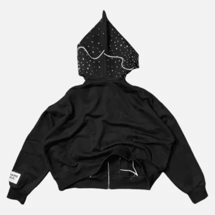 Black Billionaire Studios Bluto Mountain Zip Hoodie Back