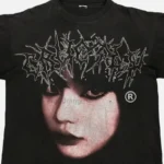 Black Billionaire Studios Cute Girl Face Logo T-shirt View