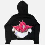 Black Billionaire Studios Dloo Cartoon Graphic Hoodie Back