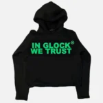 Black Billionaire Studios In Glock We Trust Hoodie Front