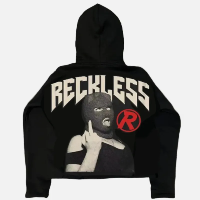 Black Billionaire Studios Reckless Hoodie - Billionaire Studios Black Billionaire Studios Reckless Hoodie