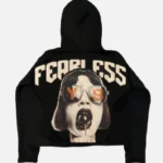 Black/Cream Billionaire Studios Fearless Hoodie