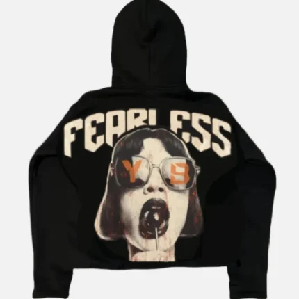 Black/Cream Billionaire Studios Fearless Hoodie