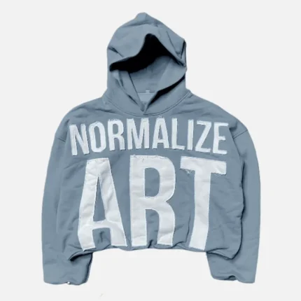 Blue Billionaire Studios Normalize Art Hoodie