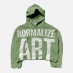 Mossy Billionaire Studios Normalize Art Hoodie