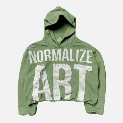 Mossy Billionaire Studios Normalize Art Hoodie
