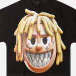 Off Black Billionaire Studios Head Print Short Sleeve Tee View