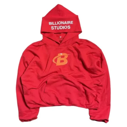Red Billionaire Studios B Sports Hoodie