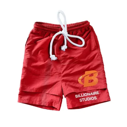 Red Billionaire Studios Infrared B Sports Shorts