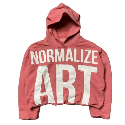 Red Clay Billionaire Studios Normalize Art Hoodie