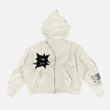 White Billionaire Studios Bloo Gradient Scale Hoodie