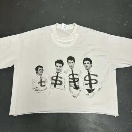 White Billionaire Studios Gambling Gang Tee