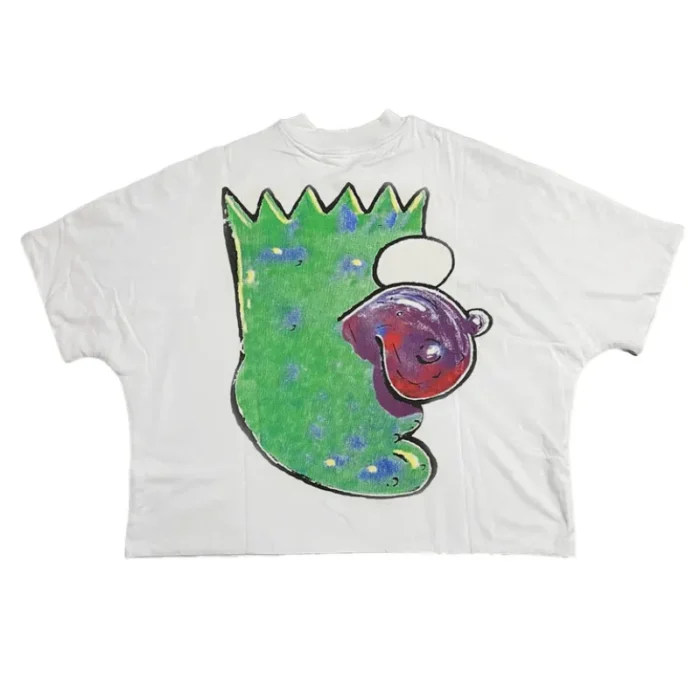 White Billionaire Studios Hypno Eggplant Tee Back