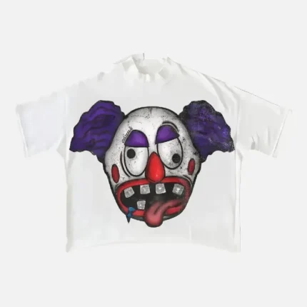 White Billionaire Studios Jocker Face Tee
