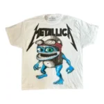 White Billionaire Studios Matallica Logo Tee