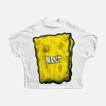 White Billionaire Studios Mrkt Cheese Logo Tee Back