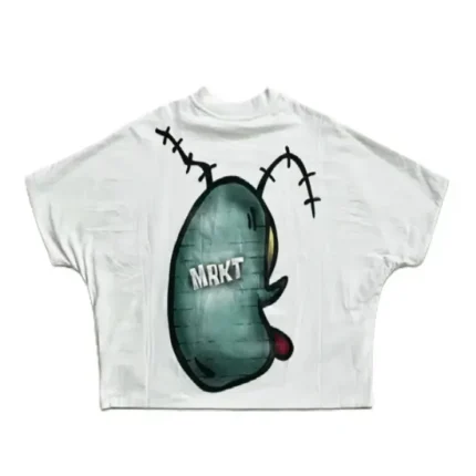 White Billionaire Studios Mrkt Logo T-shirt Back