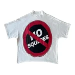 White Billionaire Studios No Squares T-shirt Back