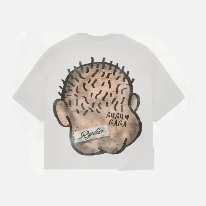 White Billionaire Studios Old Man Face Tee Shirt