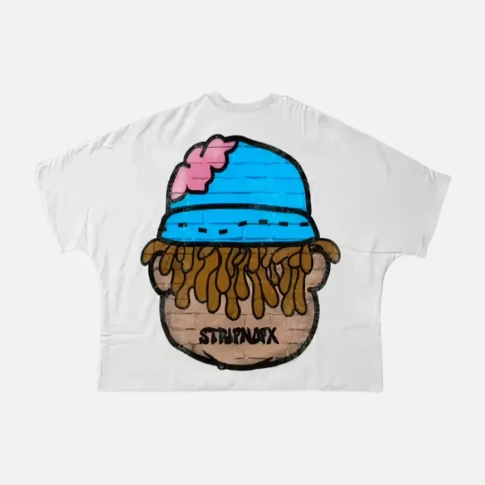 White Billionaire Studios Strapnofx Tee Back